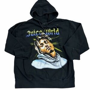 Juice Wrld Hoodie LARGE EUC in black